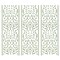 Wallpaper Stripe Wall Stencil | 3265 by Designer Stencils | Pattern Stencils | Reusable Stencils for Painting | Safe & Reusable Template for Wall Decor | Try This Stencil Instead of a Wallpaper | Easy to Use & Clean Art Stencil Pattern